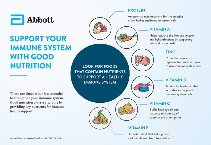 Importance of balanced nutrition for immune resilience